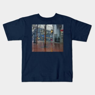 Market Street Corner Lights Kids T-Shirt